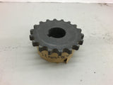 SPR 6018F Sprocket 1 1/2" Bore 18 Teethe