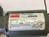 Dayton Linear Actuator 4Z843B 115VAC 2.2Amps Speed 35 in/min 500lbs Output