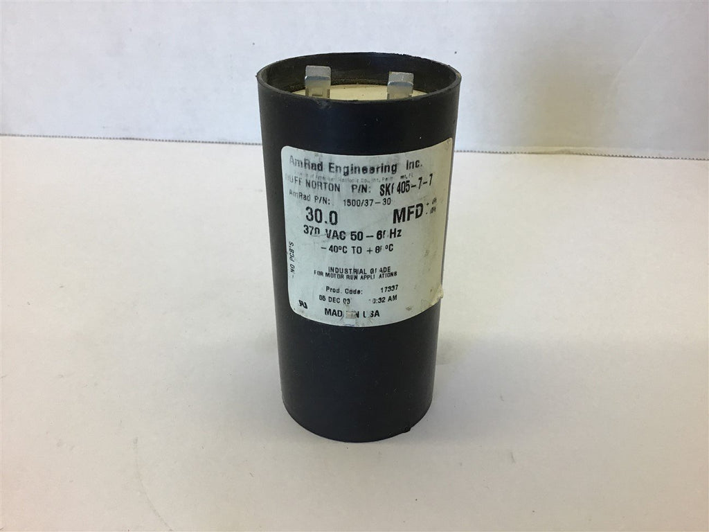 AmRad Engineering 30 MFD 370 Vac Capacitor