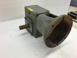 Boston RF721-60-B5-G Left Angle Gear Reducer 60:1 Ratio .450 Input HP