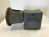 Boston RF721-60-B5-G Left Angle Gear Reducer 60:1 Ratio .450 Input HP