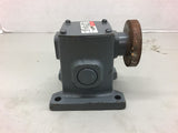 Boston Gear F309B-20-J Right Angle Gear Reducer 20:1 Ratio 0.83 Input Hp