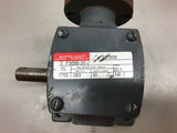 Boston Gear F309B-20-J Right Angle Gear Reducer 20:1 Ratio 0.83 Input Hp