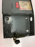 Square D DU32260 Amp 240 Vac 3 Phase 15 HP Safety Switch Type 1