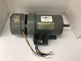 Sterling Electric P145M4TE101 1/2 HP AC Brake Motor 208-230/460 V 600 Rpm 145T