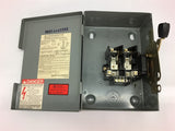 Square D D221N 30 Amp 240 Volt Safety Disconnect Switch