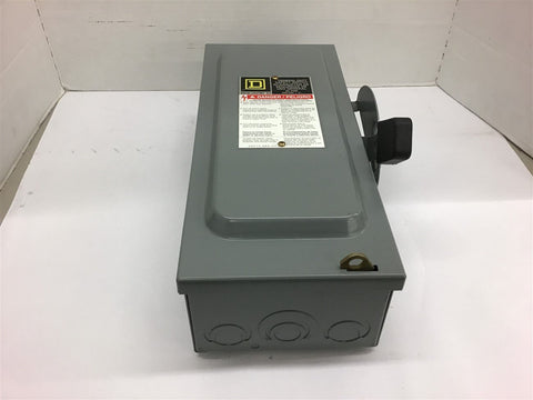 Square D D322N 60 Amp Safety Disconnect Switch 240 Vac