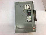 Siemens JN422 Safety Switch 60 Amp 240 Volts Type 1 15 amp 3 Phase