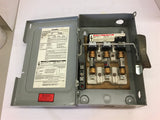 Siemens JN422 Safety Switch 60 Amp 240 Volts Type 1 15 amp 3 Phase