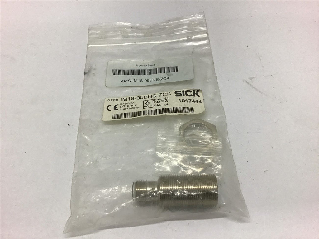 Sick IM18-05BNS-ZCK 10-30 Vdc Proximity Switch