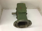 Ohio Gear B206 Gear Reducer 20:1 Ratio 1.09 Input HP 665 Torque 5/8" In 1" Out