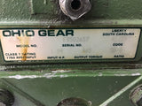 Ohio Gear B206 Gear Reducer 20:1 Ratio 1.09 Input HP 665 Torque 5/8" In 1" Out