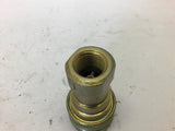 Parker Quick Series 60 Hydraulic Coupling-3/8" NPTF Lot of 3