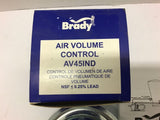 Brady AV-45 Air Volume Control