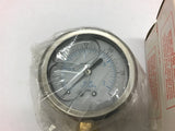 Harvard ILPG3025-4LNL Air Pressure Gauge 2.5" 1/4" MIP 0-30 PSI Lot of 2