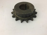 Martin 50B15 Sprocket 50 chain 15 Teeth 1 3/16" Bore