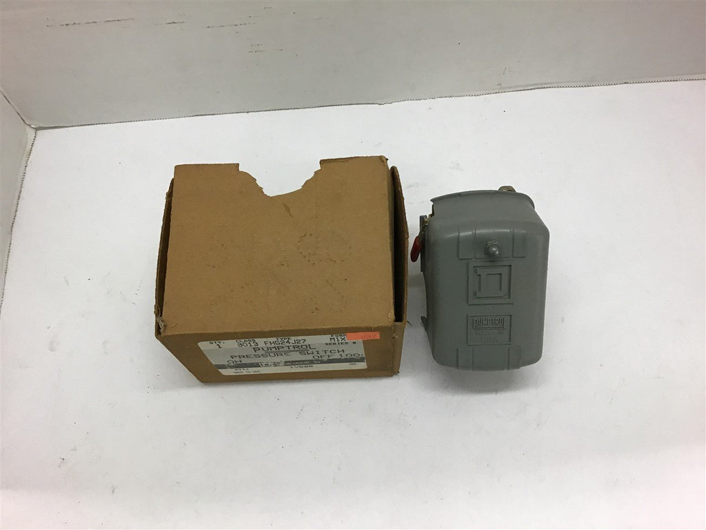 Square D FHG24J27 Pumptrol Pressure Switch Series B