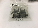 Tsubaki RS 50 Double Offset Link Lot Of 9