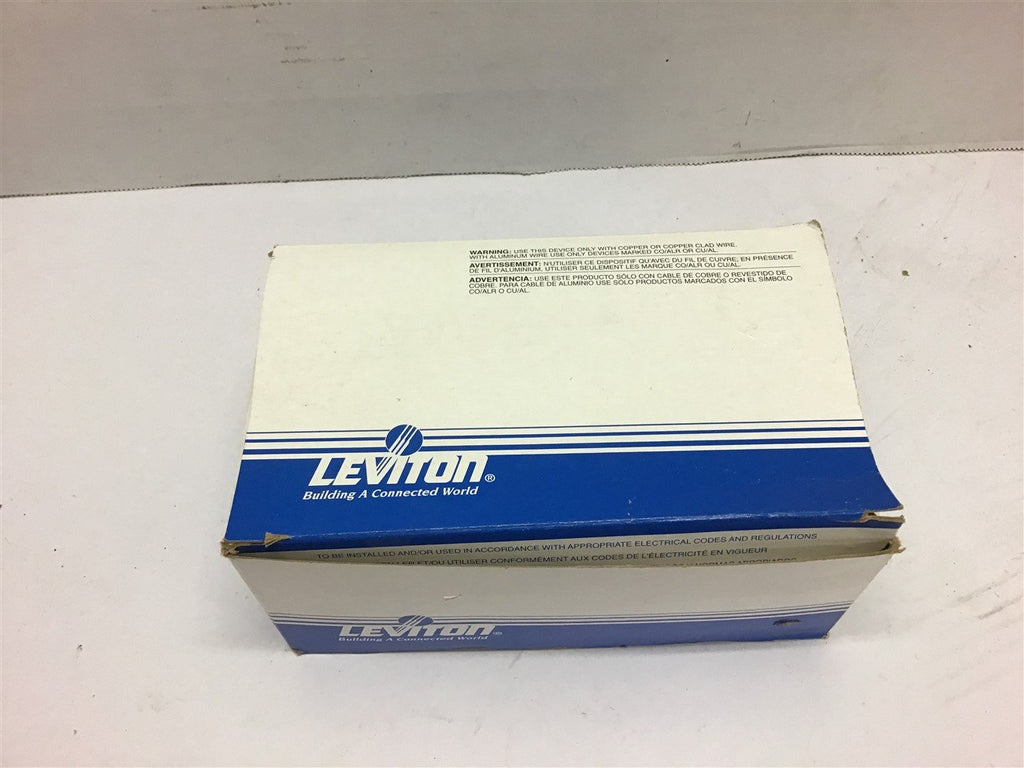 Leviton CS120-2W Light Switches 20A 120/277 Volt Lot of 8