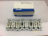 Leviton CS120-2W Light Switches 20A 120/277 Volt Lot of 8