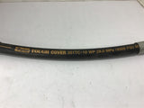 parker 351TC-10 Tough Cover Hydraulic Hose 4000 PSI 19" Long