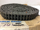 HKK 40-2R Roller chain 14' Long