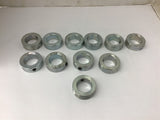 Locking Collars 2" OD Lot Of 11