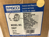 Fasco D927 1/6-1/8-1/10 HP 208-230 Volts 1075 Rpm Blower Motor