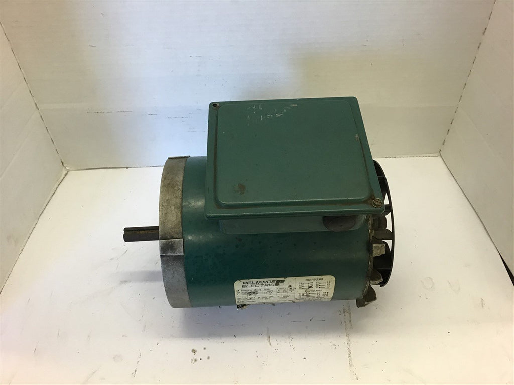 Reliance P56H1341H 1 HP AC Motor 208-230/460 volts 3600 Rpm 2P 56C Frame