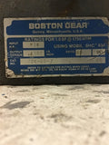 Boston 726-60-J 60:1 Ratio Gear Reducer .830 Input Hp