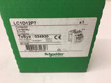 Schneider Electric LC1D12P7 Contactor TESYS 034930 230 Volts 7.5 HP @ 480 Volts