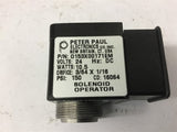 Peter Paul 0153X00171EM Solenoid 24 Volts DC 1.5 Watts