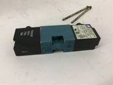 MAC 45A-N00-DDAJ-1FM Solenoid Valve 24VDC 5.4W 120PSI