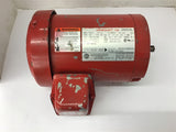 US Electrical F052A 1 HP AC Motor 208-230/460 volts 1800 Rpm 4P 56C