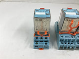 Releco C3-A30 Relay & 2 C4-A40 MR-C Relay Assorted Lot of 3