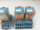 Releco C3-A30 Relay & 2 C4-A40 MR-C Relay Assorted Lot of 3