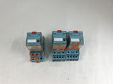 Releco C3-A30 Relay & 2 C4-A40 MR-C Relay Assorted Lot of 3