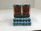 Releco C3-A30 AC Relay 120 Volts Lot of 2