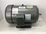 Baldor CD6218 1 HP DC Motor 180 Arm volts 200/100 Field Volts 1750 Rpm 184C Fr