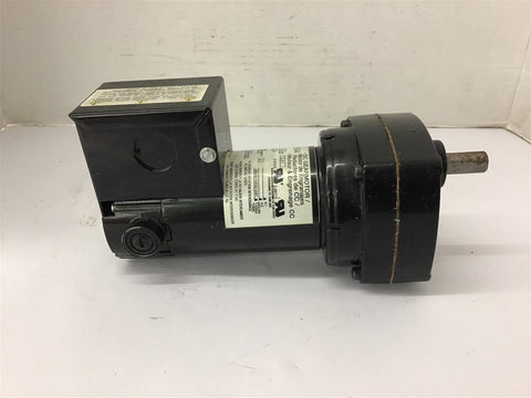 Dayton 6Z916A 1/20 HP DC Gear Motor 90 Volts 12.9:1 Ratio 139 Rpm