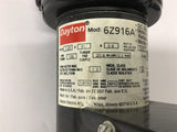 Dayton 6Z916A 1/20 HP DC Gear Motor 90 Volts 12.9:1 Ratio 139 Rpm