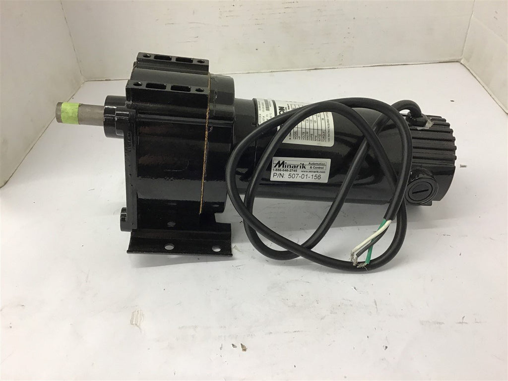 Bison 011-336-2015 1/8 HP DC Gear Motor 90 Volts 121 Rpm 15:1 Ratio