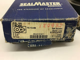 Seal Master FB-20 Flange Mount Ball Bearing 1 1/4" Bore