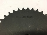 Martin 40B36, 5/8" Bore Sprocket 40 Chain 36 Teeth