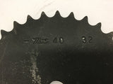 Martin 4032 Sprocket 40 Chain 32 Teeth blank Bore