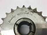 Browning 50P22 Sprocket with Browning P1x1-1/4" Bushing
