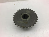 Browning 40P29 Sprocket with Browning P1x1 Bushing-1-1/4" Bore