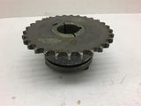 Browning 40P29 Sprocket with Browning P1x1 Bushing-1-1/4" Bore