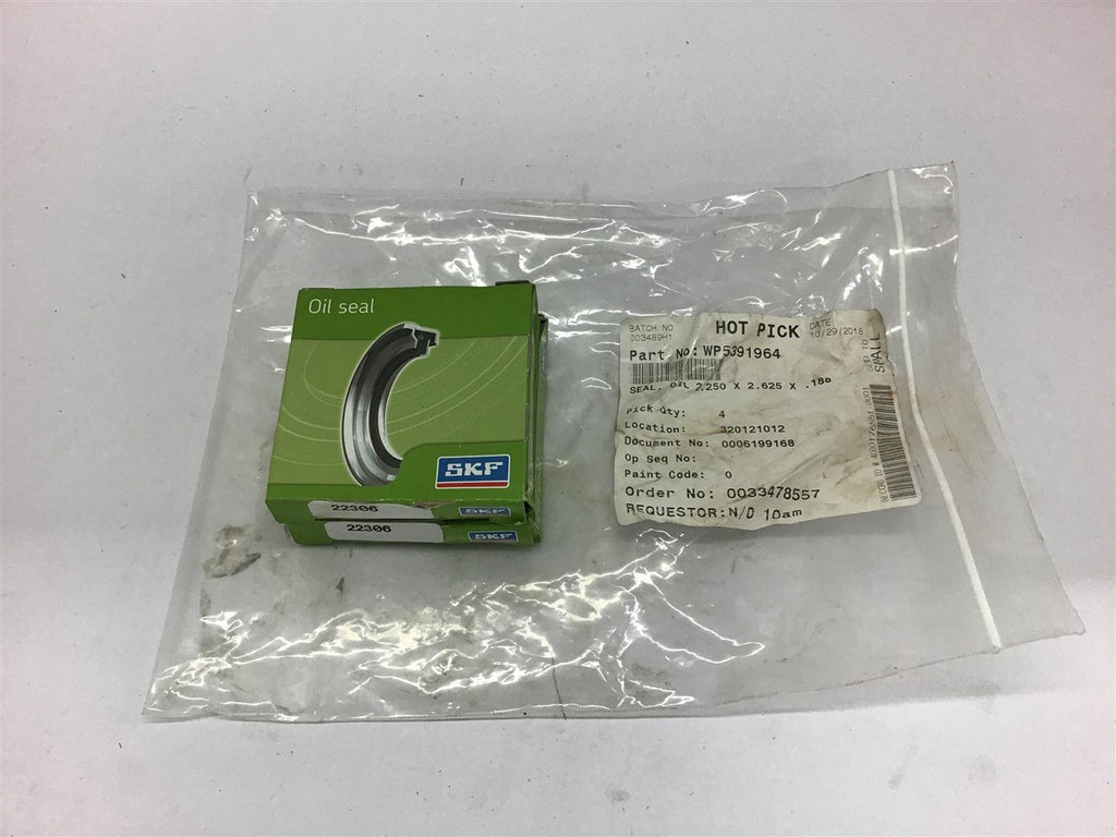 SKF Oil Seal 22306 Lot of 2