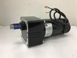 Bodine 33A5BEPM-WX2 1/8 1/4 HP DC GearMotor 90/130 Volts 20.4:1 Ratio